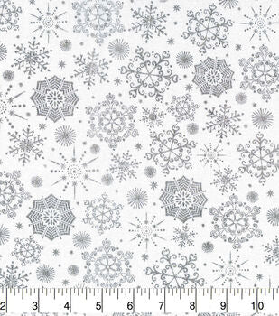 Blue Snowflakes | Silver Snowflakes