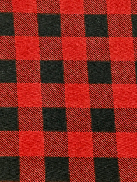 Deer Plaid | Red Buffalo Check | Double Sided